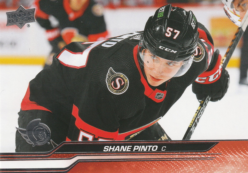 Hockey card Shane Pinto