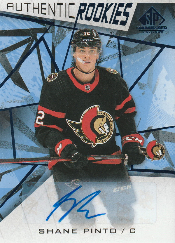 Hockey card Shane Pinto