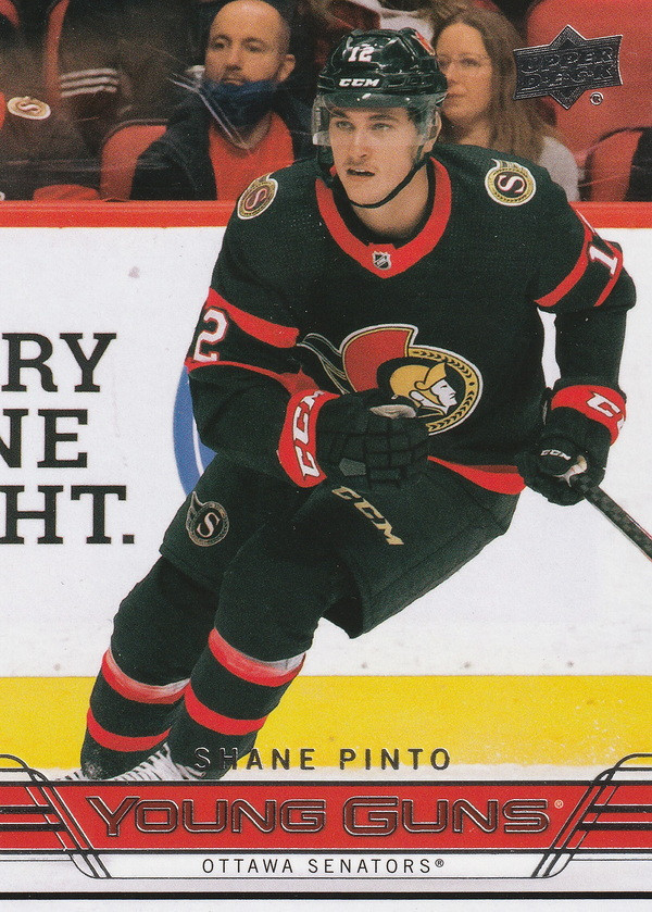 Hockey card Shane Pinto