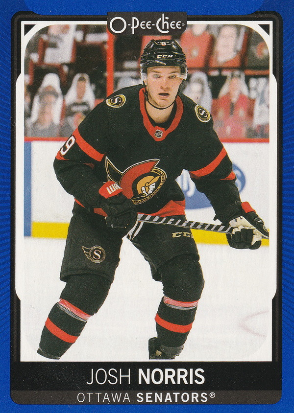 Hockey card Josh Norris
