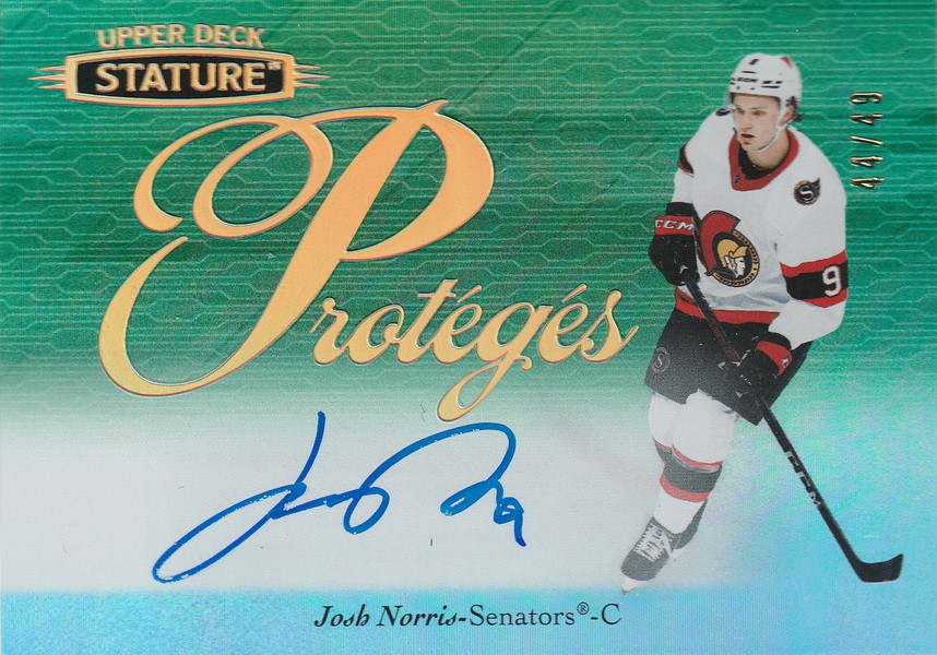 Hockey card Josh Norris
