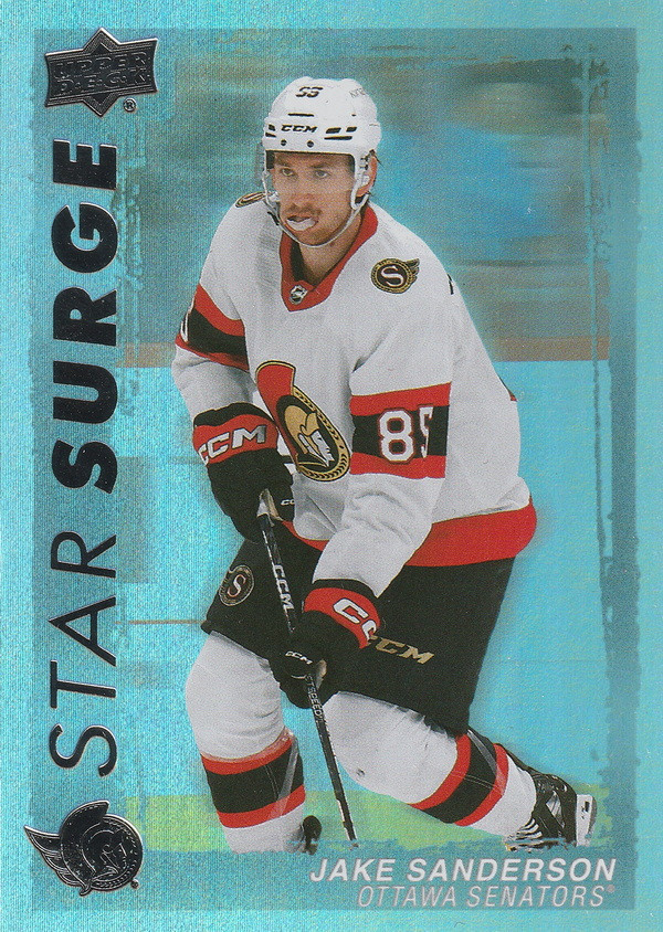 Hockey card Jake Sanderson