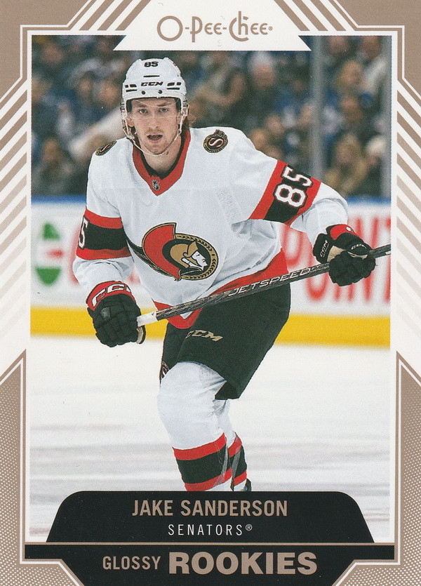 Hockey card Jake Sanderson