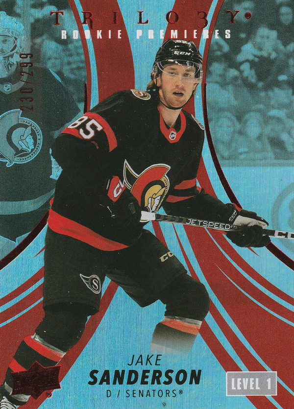 Hockey card Jake Sanderson