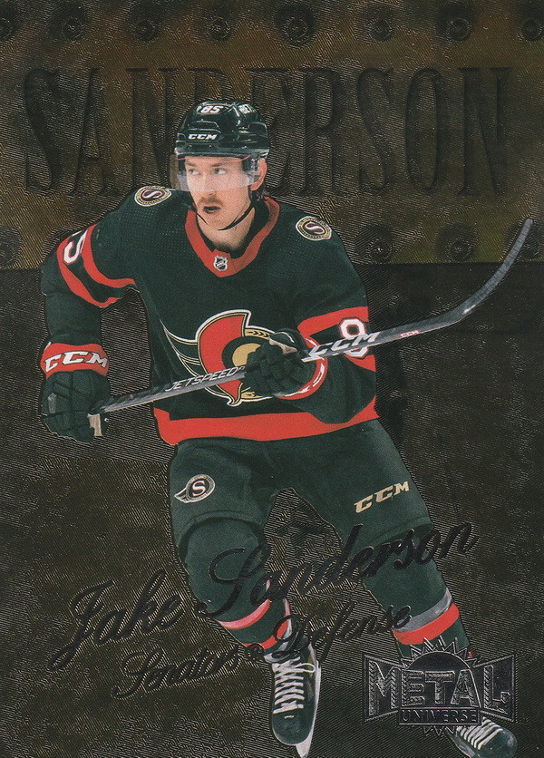 Hockey card Jake Sanderson