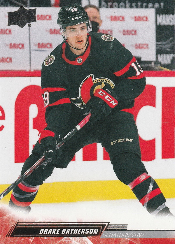 Hockey card Drake Batherson