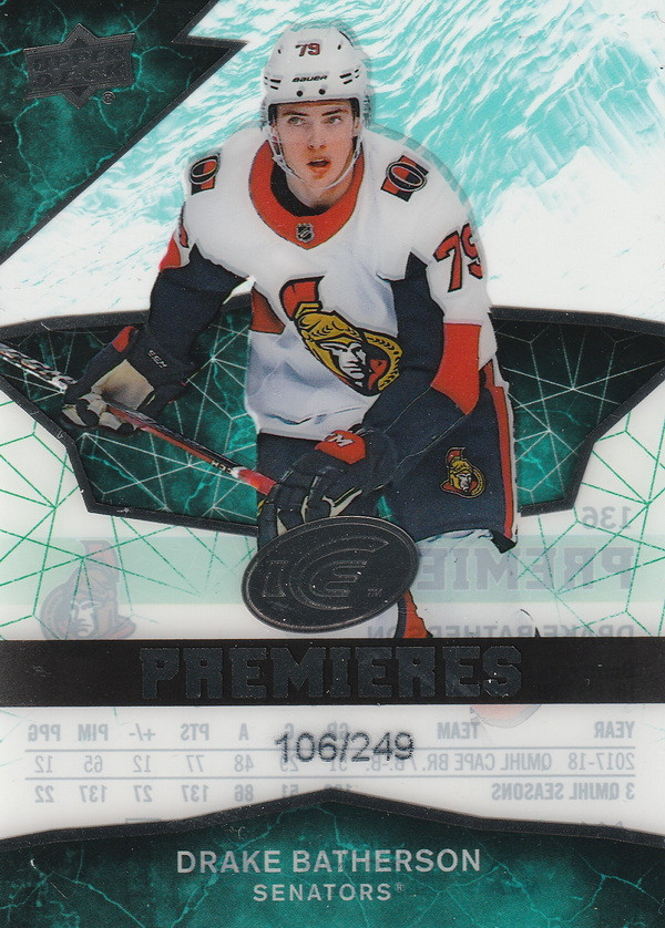 Hockey card Drake Batherson