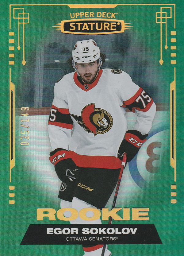 Hockey card Egor Sokolov