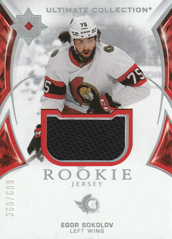 Hockey card Egor Sokolov