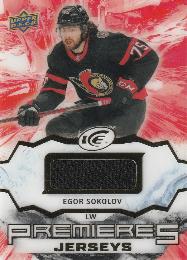 Hockey card Egor Sokolov