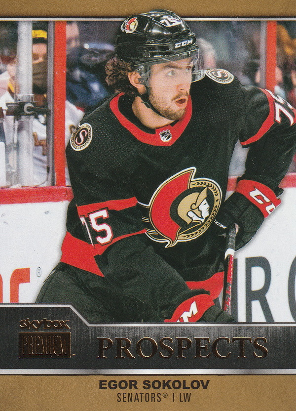 Hockey card Egor Sokolov