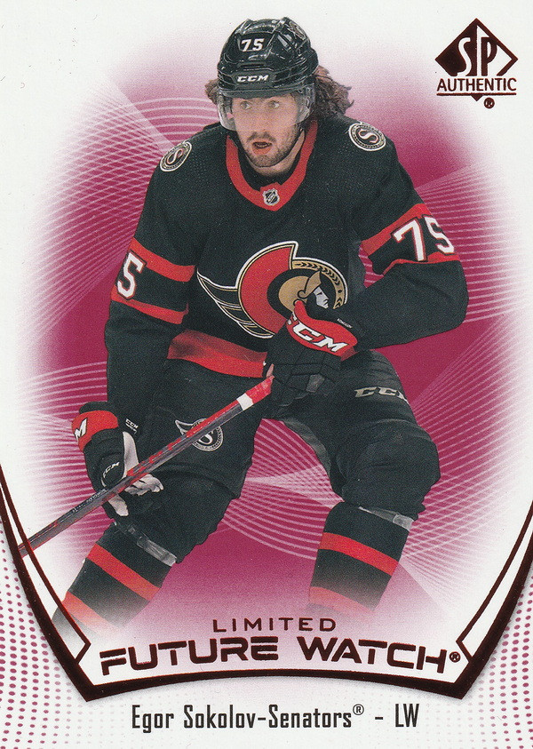 Hockey card Egor Sokolov