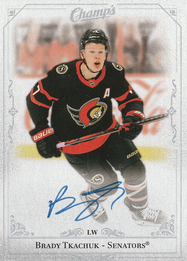 Hockey card Brady Tkachuk
