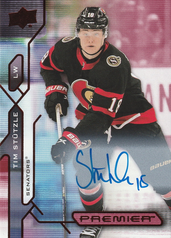 Hockey card Tim Stutzle