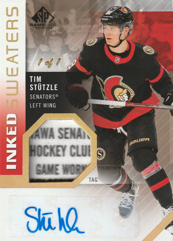 Hockey card Tim Stutzle