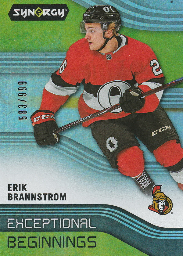 Hockey card Erik Brannstrom