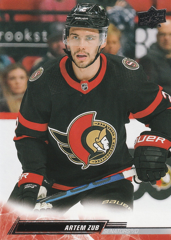Hockey card Artem Zub