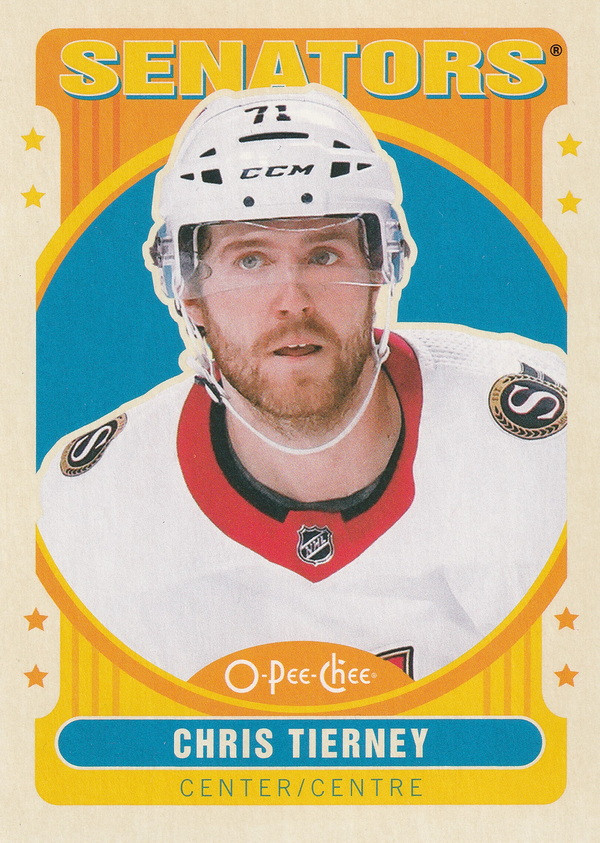 Hockey card Chris Tierney