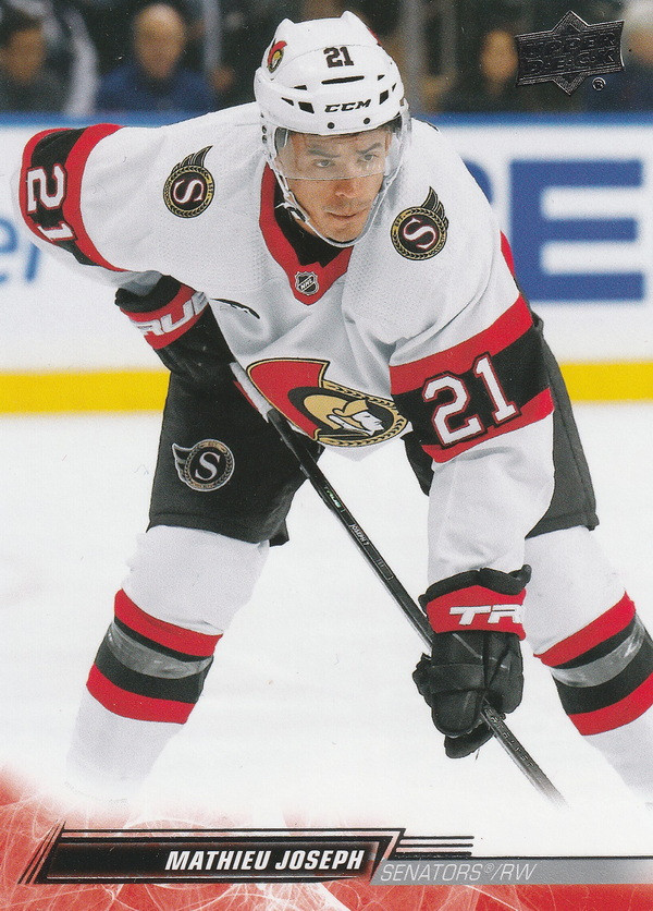 Hockey card Mathieu Joseph