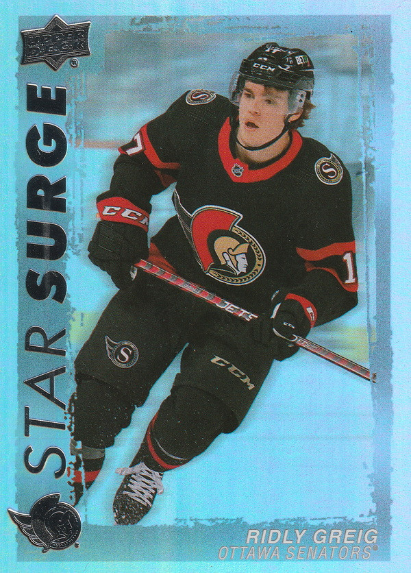 Hockey card Ridly Greig