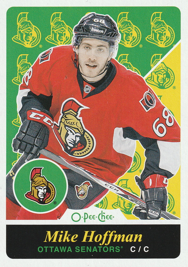 Hockey card Mike Hoffman