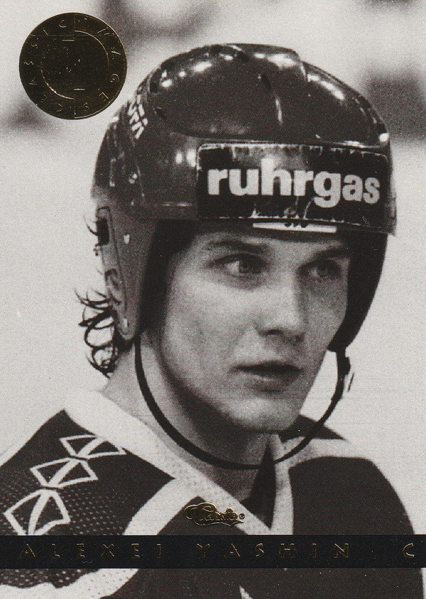 Hockey card Alexei Yashin