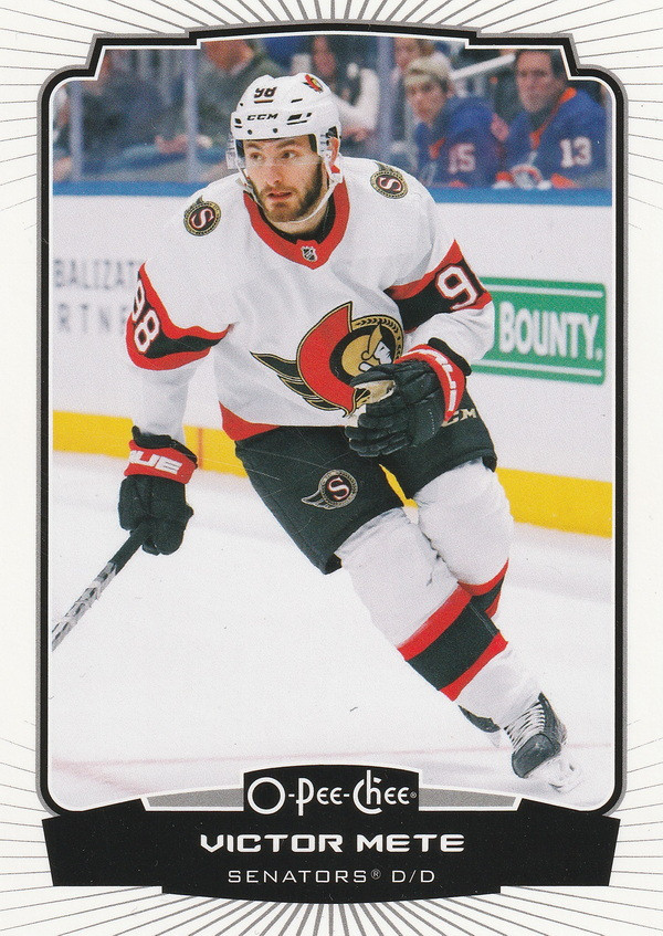 Hockey card Victor Mete