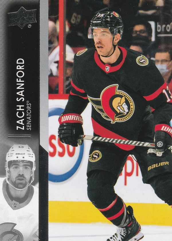 Hockey card Zach Sanford