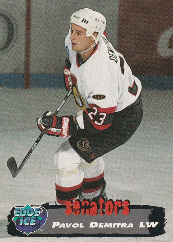 Hockey card Pavol Demitra