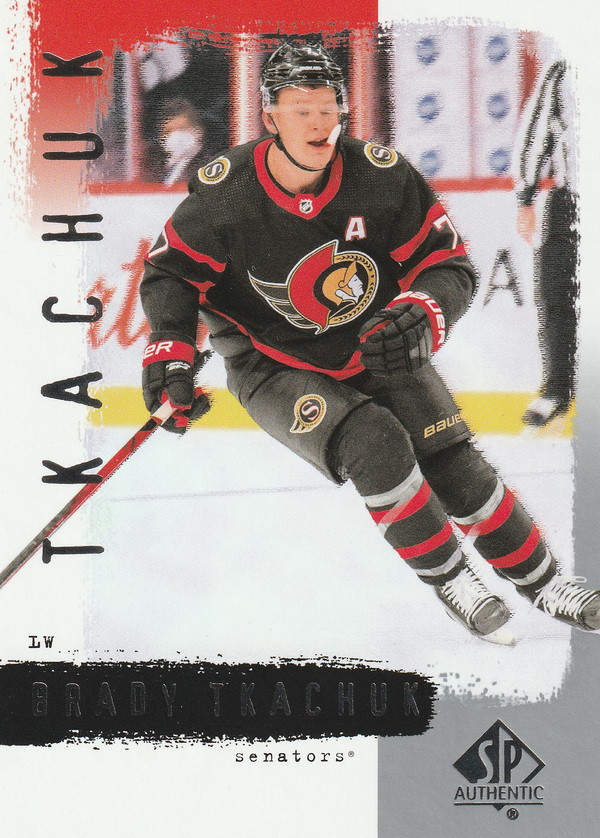 Hockey card Brady Tkachuk