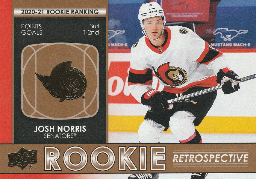 Hockey card Josh Norris