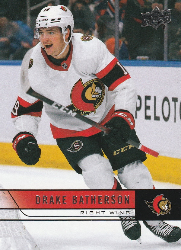 Hockey card Drake Batherson