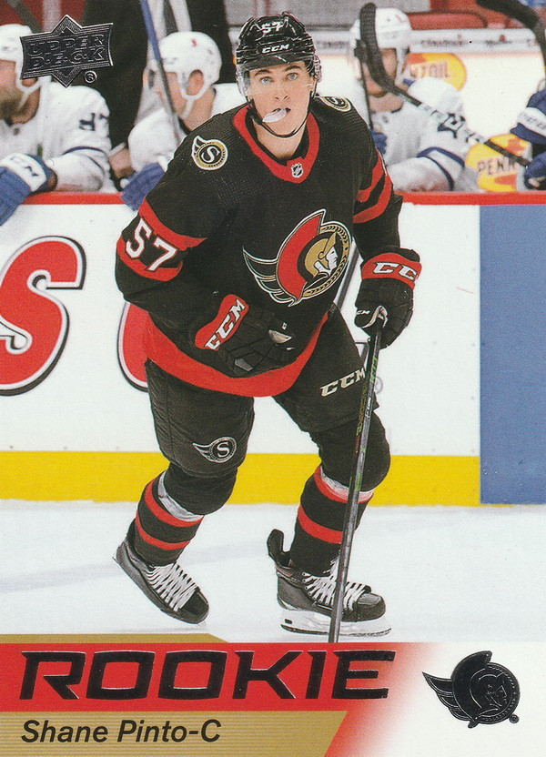 Hockey card Shane Pinto