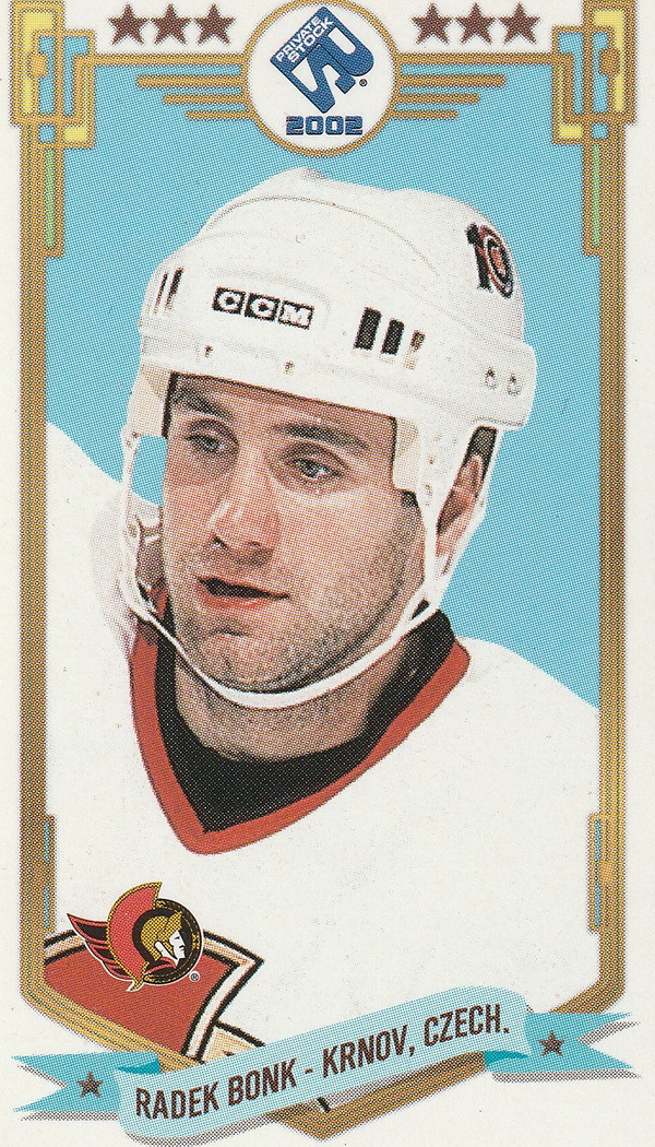 Hockey card Radek Bonk