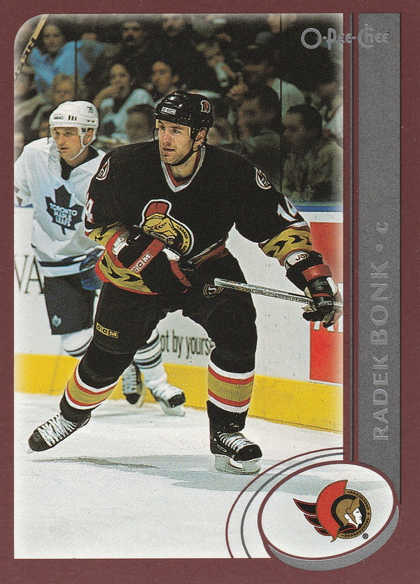 Hockey card Radek Bonk