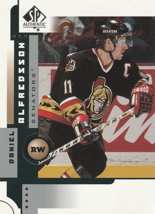 Hockey card Daniel Alfredsson