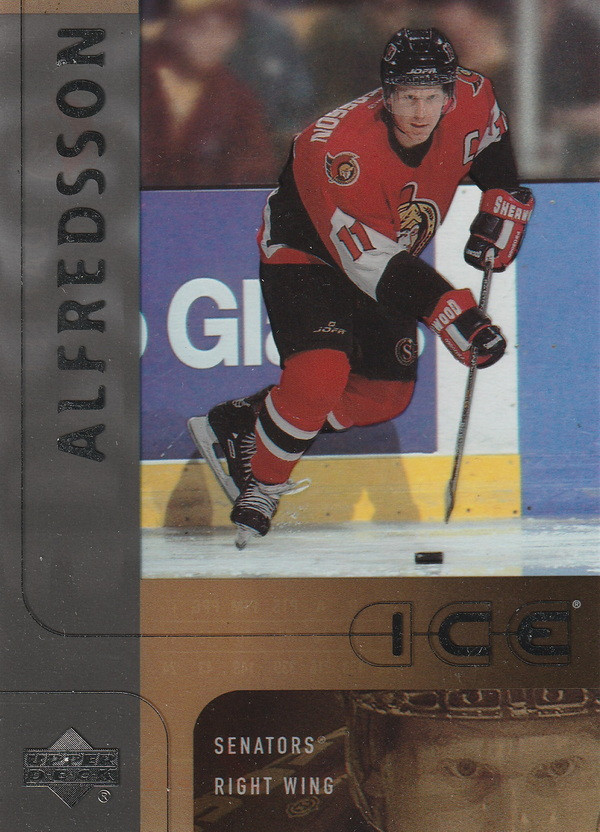 Hockey card Daniel Alfredsson