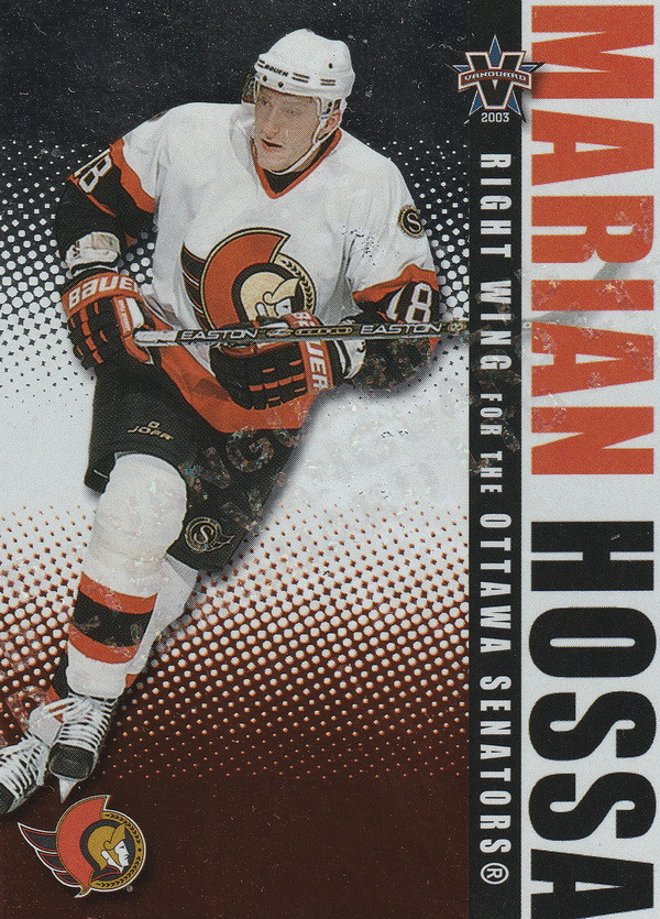 Hockey card Marian Hossa