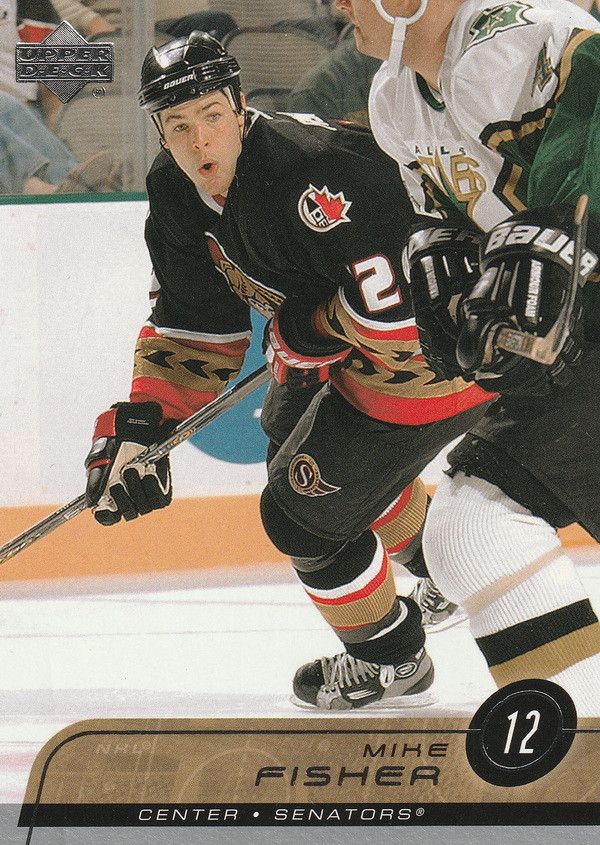 Hockey card Mike Fisher