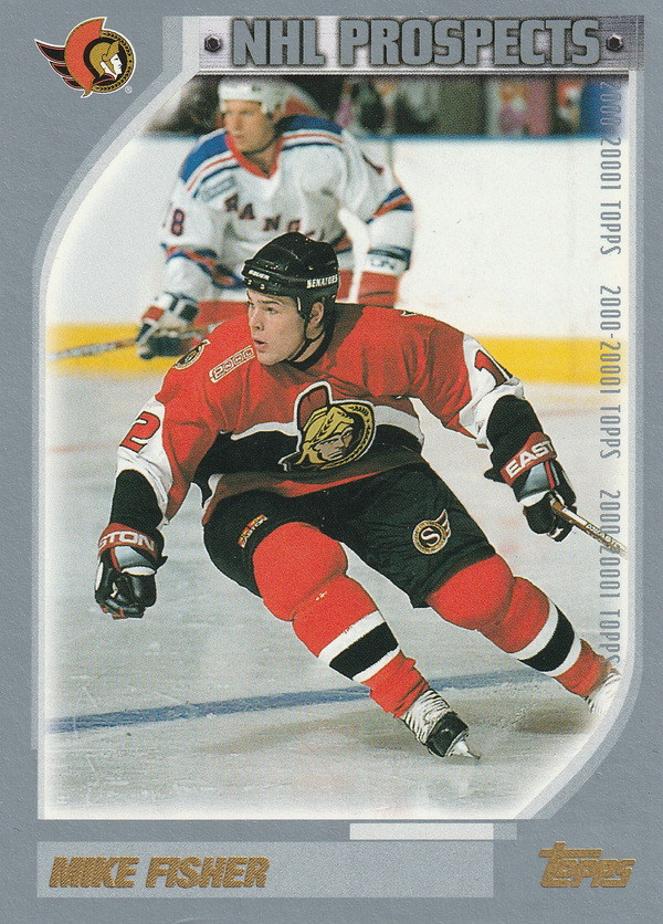 Hockey card Mike Fisher