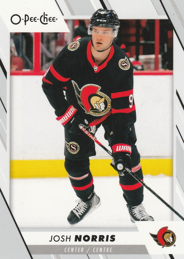 Hockey card Josh Norris