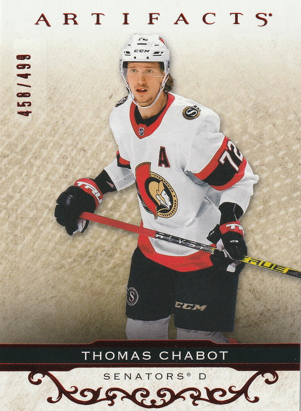 Hockey card Thomas Chabot