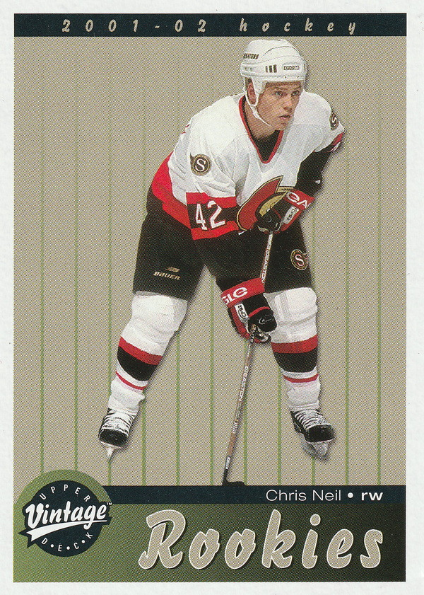 Hockey card Chris Neil