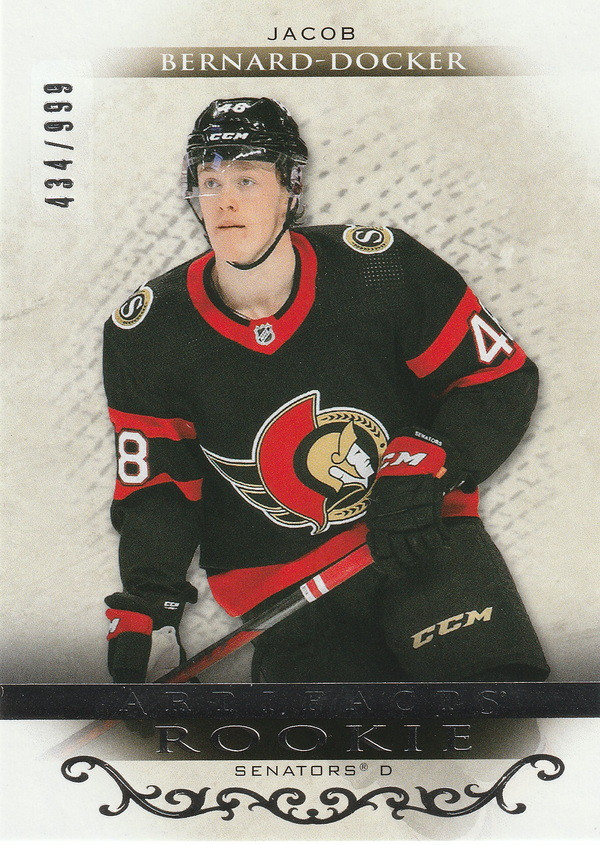 Hockey card Jacob Bernard-Docker
