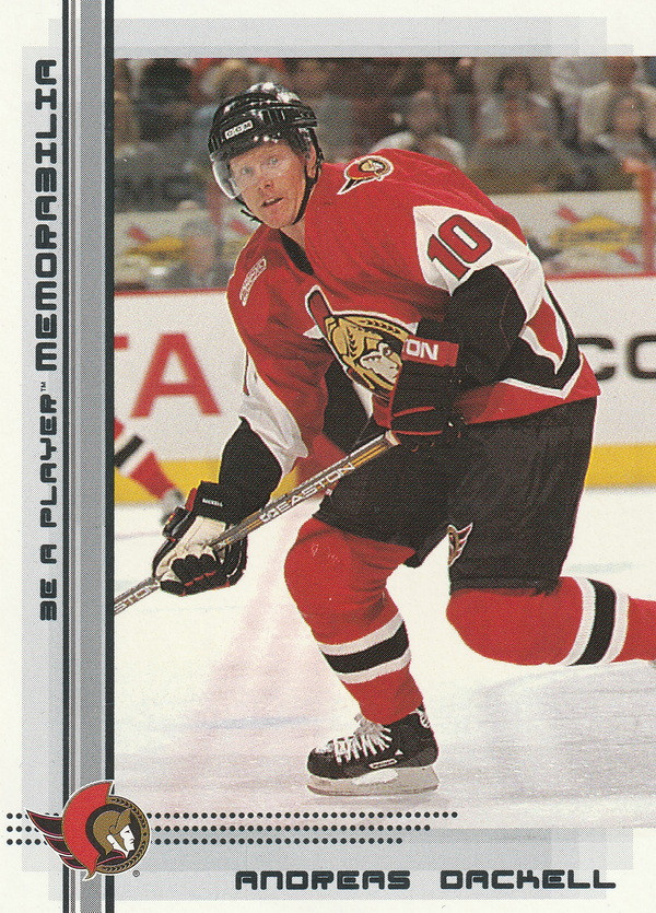 Hockey card Andreas Dackell