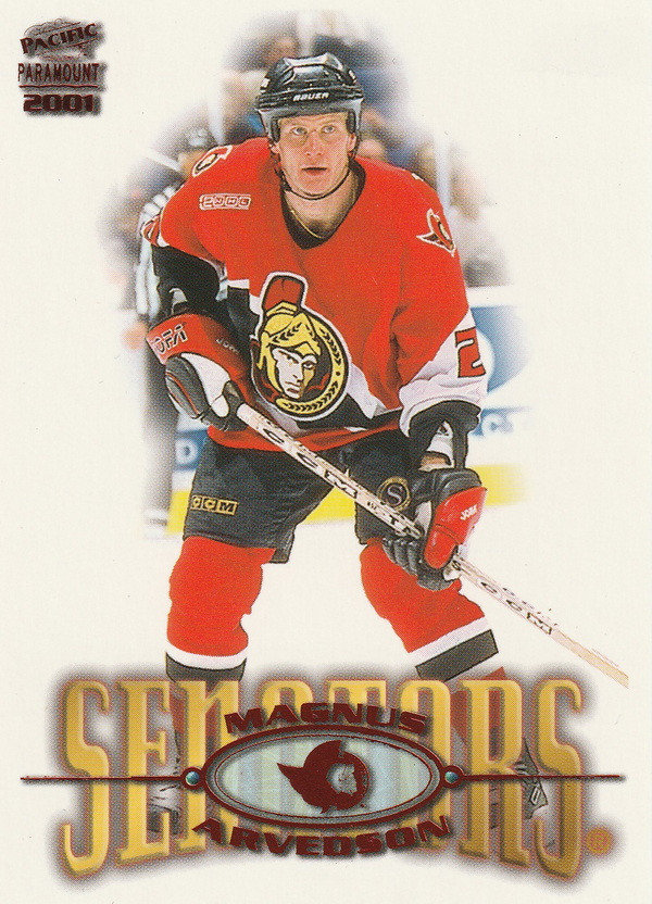 Hockey card Magnus Arvedson