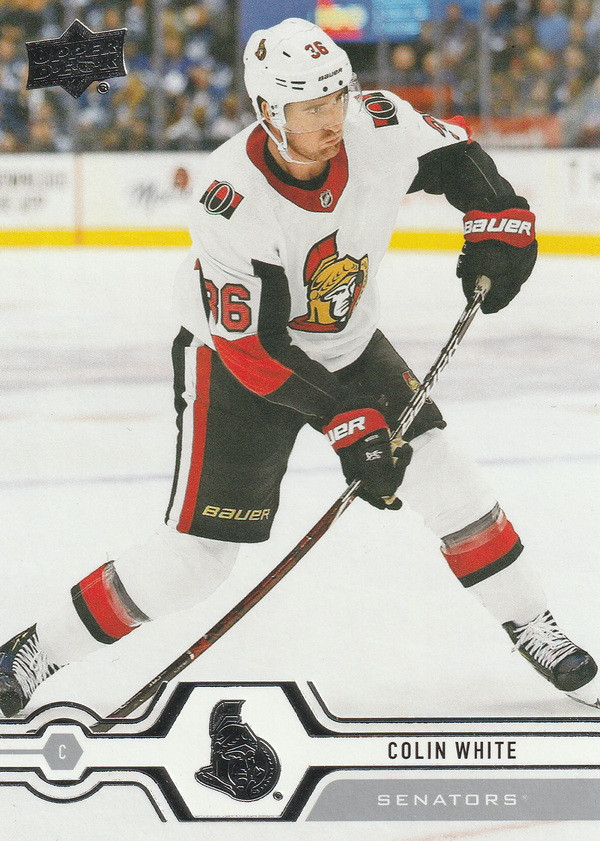 Hockey card Colin White