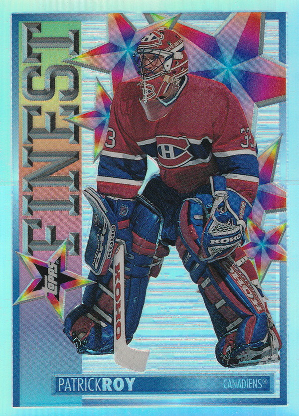 Hockey card Patrick Roy