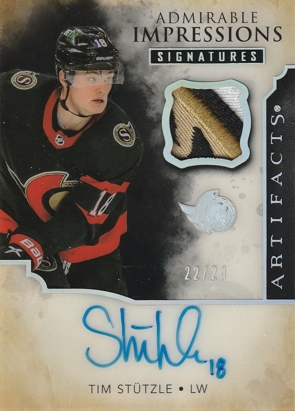 Hockey card Tim Stutzle