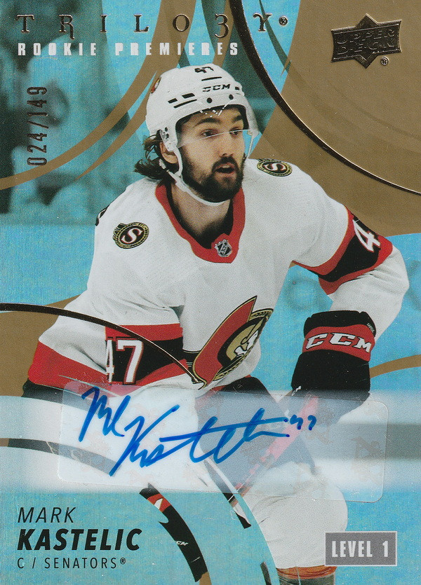 Hockey card Mark Kastelic